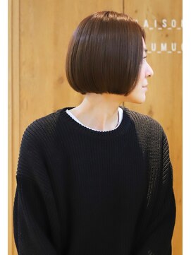 メゾンツムギ(MAISON TSUMUGI) 『メゾンツムギ 』(中島 学)ツヤ感たっぷりボブ