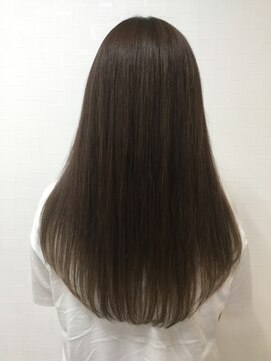 ヘアートルウィ(HAIR Tleu'i) 王道ストレート/アッシュブラウン