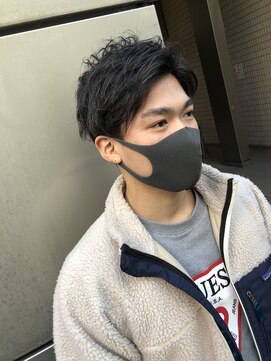 グランドライン(GRAND LINE) GRANDLINE 千崎聖太　かきあげ風スタイリッシュメンズスタイル