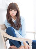 ナチュラルルーズカールストレート