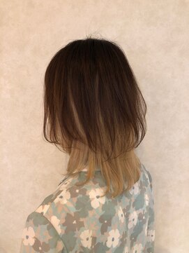 コバコ(Cobaco) 10代、20代、ウルフ、インナーカラー