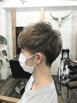 リリー シンジュク(Lilly) 【Lilly新宿】#マッシュウルフ#ショート#ケアブリーチ#メンズ