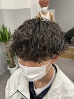 オムデュー(HOMME DEUX)&nbsp;【YUKI】波巻きパーマ×無造作