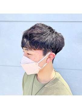 ヘアステージアミカル マッシュニュアンスパーマ