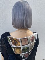 ゲーム 原宿店(GAME)&nbsp;シルバー/ダブルカラー/ケアブリーチ/髪質改善/原宿