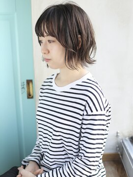 バース(BIRTH) 天神【BIRTH】ゆるフワボブ×似合わせバング3