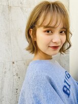 ケイト(kate)&nbsp;【kate 大宮】くびれミニボブxハニーベージュ