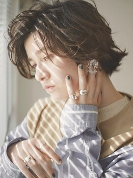 リッカ(RICCA) ショートヘア/センターパート/大人ショート/スタイルチェンジ