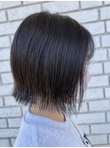 20代30代大人かわいい外ハネミニボブ