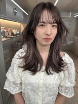 サイン 渋谷(SIGN) レイヤーカットイヤリングカラーインナーカラーケアブリーチ