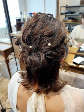 モニカ ヘアー(monica Hair) ヘアセット