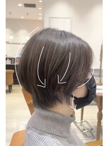 アルトル 池袋(altru)&nbsp;大人可愛いショートボブ20代30代40代50代◎丸みショート【大鷲】