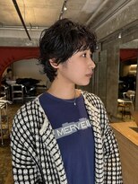 ハマモト&nbsp;フレンチショートパーマ
