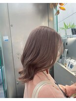 シェリ ヘアデザイン(CHERIE hair design)&nbsp;福岡 ブリーチ ベージュ グレージュ ダブルカラー ハイライト