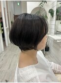 fleur岩政/ふんわりショートボブ/30代40代/薬院