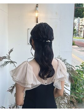 カシェル(cashel kishaba) 大人っぽハーフアップ