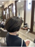 【Acura.katsu】髪質改善/グレージュショート/30代/40代/50代