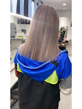 キング 枚方店(K!ng) 縮毛矯正髪質改善ハイライトレイヤーカット枚方美容室エクステ