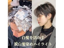 ハロー(Hollow)の雰囲気（白髪があってもオシャレを楽しむ☆【石橋/箕面/白髪ぼかし】）