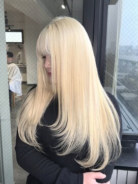 ザ オーダー(THE ORDER) 抜きっぱなしホワイトブロンド ブリーチ2回以上必須