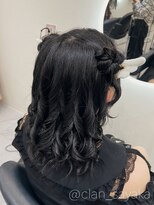 クランルシェ(clan luce)&nbsp;ハーフクラゲヘア/心斎橋ヘアセット