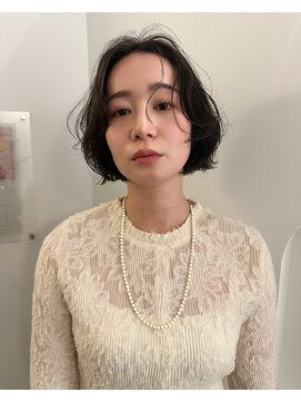 ユー(yew) ボブ×パーマ×前髪カット×簡単スタイリング　kaho