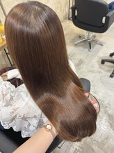 イリル バイ レシッド 自由が丘(ibrel by rcid) 酸性ストレート髪質改善艶髪ロング