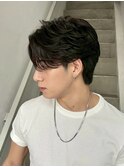 センターパート/フェザーパーマ/波巻きツイストスパイラル