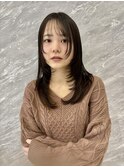 内巻きワンカール！レイヤーカット