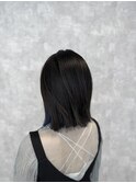 【ClEL立川 佐藤】イヤリングカラー ブルー