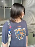 20代30代40代 ミディアムくびれヘア/ナチュラルデザインカラー