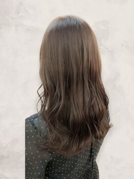 アッシュ ヘアーメイク 桐生(ash hair×make) 透明感◎ブリーチなしココアブラウン大人レイヤー