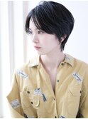 黒髪ソフトクールショート