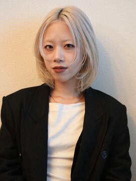 シティ(sity.) 天神 ブリーチなしカラー ブラウンカラー パーマ