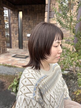 美容室 ルチア ハワイ(Luccica HAWAII) 【luccicaHAWAII/森麻乃】ウルフボブ