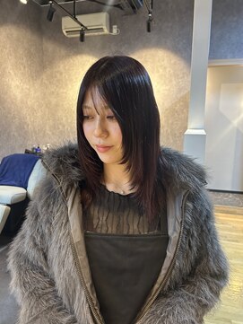 ノーヴァ バイ ボナ 前橋店(nova by bona) レイヤー＋ワインレッド