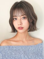 COVER HAIR ACADEMY 北浦和【カバーヘア アカデミー】北浦和西口店【4/6 OPEN(予定)】&nbsp;細めハイライト外ハネ小顔エアリーボブパーマp2 20代30代40代