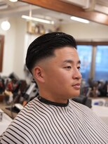 ザチョップショップ キチジョウジ(THE CHOP SHOP KICHIJOJI)&nbsp;サイドパートスキンフェードカットシェービング吉祥寺理容室
