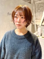 フォト 新宿(foto)&nbsp;透明感のあるショートウルフ