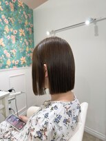 リケア 忠岡店(RECARE) 髪質改善 縮毛矯正で可愛いぱっつんボブに