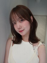 アンアミ オモテサンドウ ザ ツー(Un ami omotesando THE2)&nbsp;ミディアム/ミディアムレイヤー／レイヤーカット/ミディアムボブ