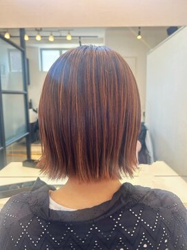 ファイブ ノーヴル カラット(5 Noble ct.) 【加藤】ミニボブ×立体感カラー