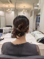 ヘアセットサロン ラシク(LaCQ)&nbsp;カチモリ×金粉