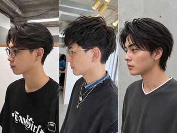フラッグ ヘアー 天神西通り店(Flag HAIR)の写真/《トレンド×清潔感》ツイスパ/波巻き/ニュアンスパーマが大人気☆眉毛カットと合わせてトータルサポート！
