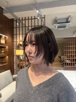 オーガニックトリコ 所沢(organic+tricot)&nbsp;20代30代／秋ヘア／レイヤーボブ／レイヤー／ミディアムレイヤー