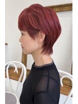 ラポール 蟹江(RAPPORT)&nbsp;ショート顔周りレイヤーで小顔見せ似合わせヘア