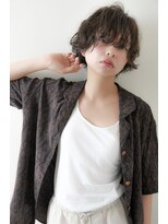 ネオリーブカフ 鶴ヶ峰店(Neolive caff)&nbsp;【ネオリーブカフ】ゆるいパーマがおしゃれなマニッシュショート