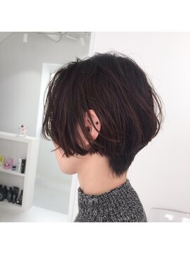 ミュー(Mu) ショートボブ×ゆるパーマ