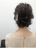 ナチュラルヘアアレンジ