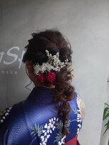 ポリッシュヘアメイク 新検見川店 編み込みスタイル